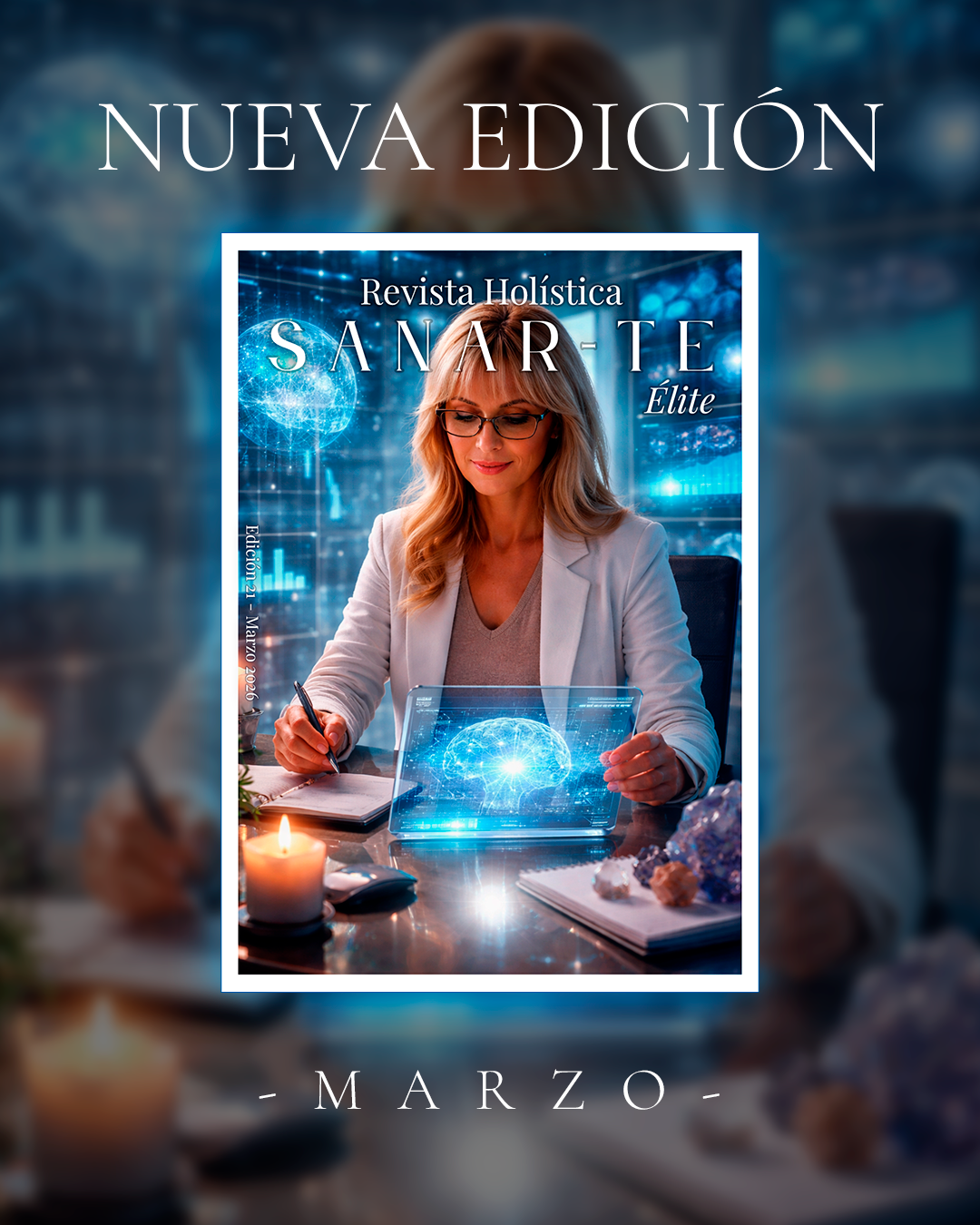 Portada Revista Sanar-te Marzo 2026